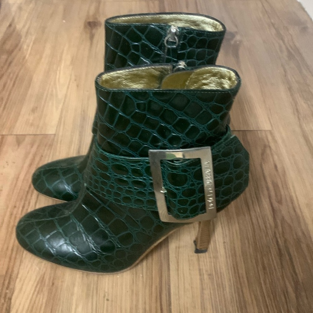 Dolce & Gabbana Green Booties